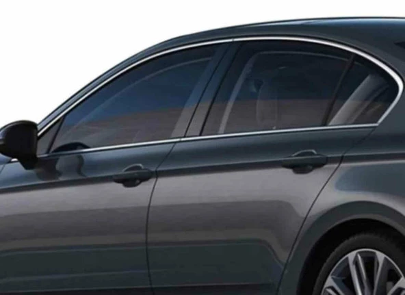 Volkswagen Passat B8.5 Cam Çerçevesi Kromu Nikelajı 2019 Sonrası