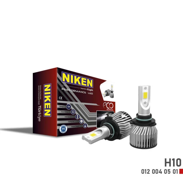 H10 Led Xenon Far Ampulü Eco Niken 8000 Lmn