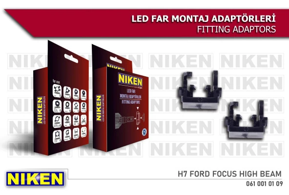 Ford Focus Xenon Montaj aparatı H7 uyumlu (uzun farlar için) Niken