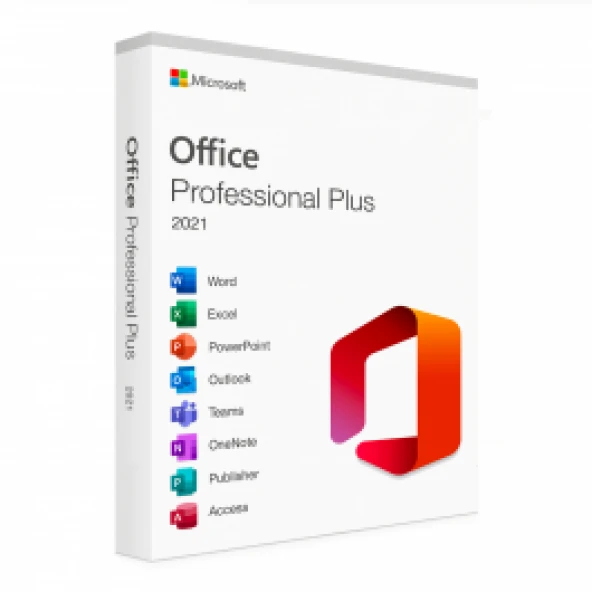 Microsoft Microsoft Office 2021 Pro Plus 1 PC Kurumsal Lisans Yazılım