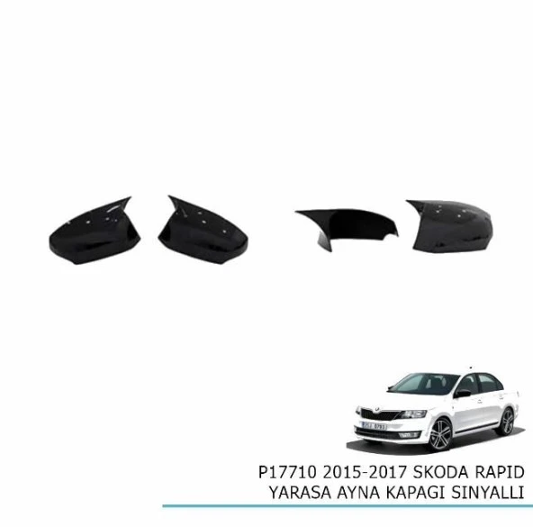 Skoda Rapid Yarasa Ayna Kapağı 2015-2017 arası modeller