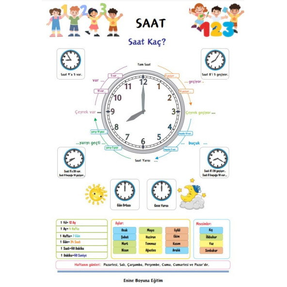 İlkokullar İçin Matematik Kitabı (1. Sınıftan 4. Sınıfa Kadar) - Resim 5
