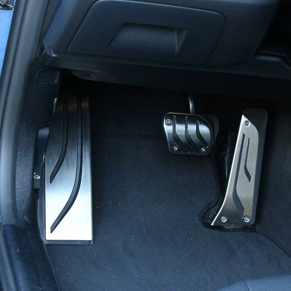 Bmw 5 serisi F10 otomatik pedal seti geçmeli tip 2009-2016 arası modeller - 2