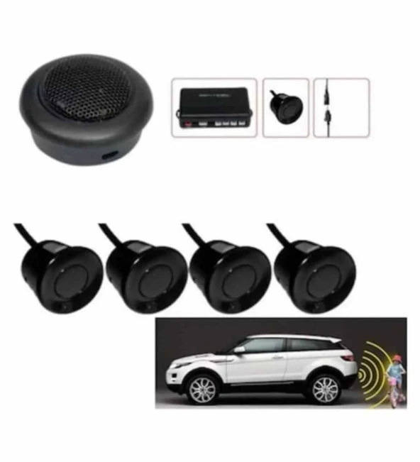 Araç Park Sensörü 22mm bip-bip sesli Siyah AEM ürün görseli