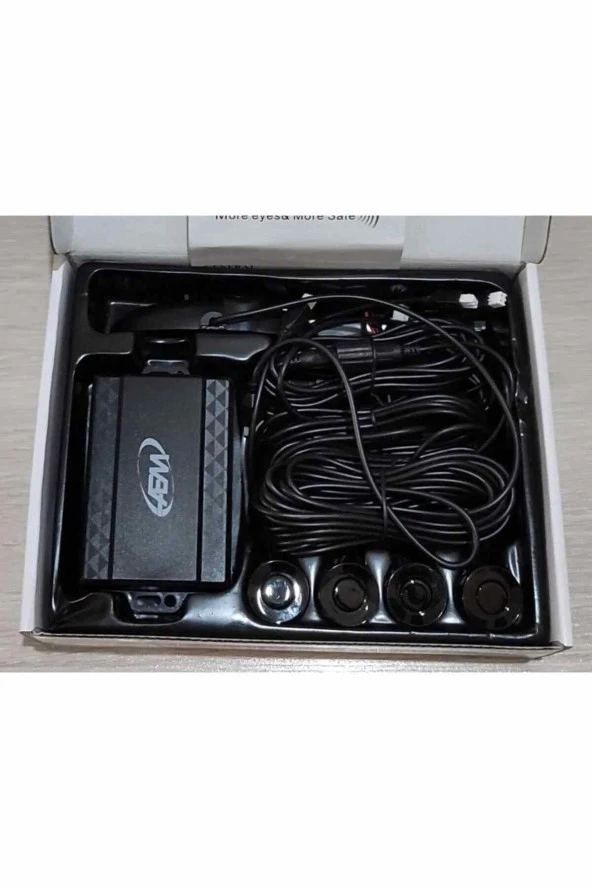 Araç Park Sensörü 22mm bip-bip sesli Siyah AEM - Resim 3