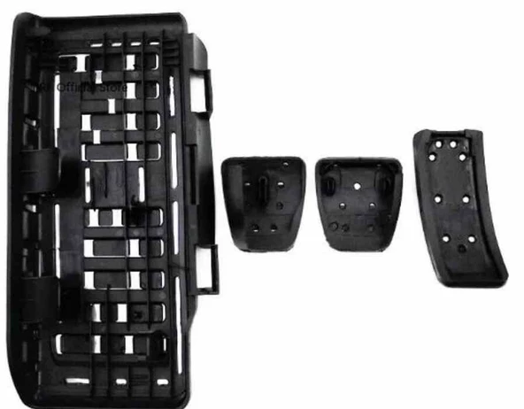 Skoda Octavia Otomatik pedal seti geçmeli tip 2013-2019 arası - Resim 4