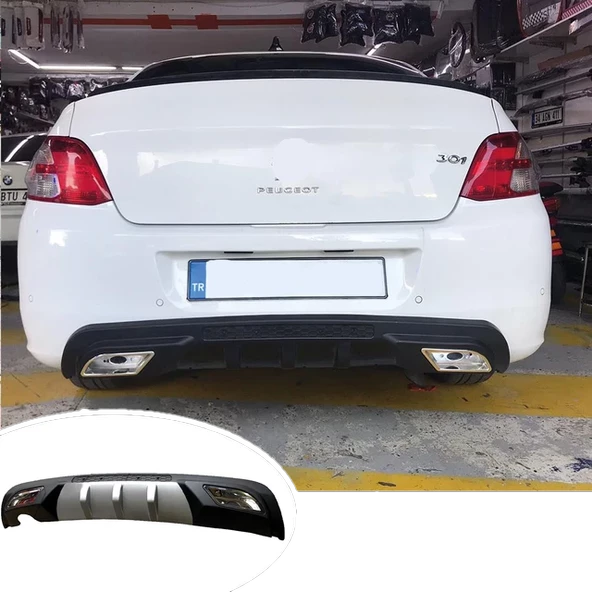 Citroen Cellysee uyumlu üniversal difüzör Gri 2012 ve sonrası modeller - 1
