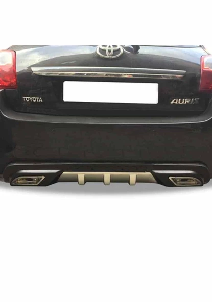 Toyota Auris uyumlu üniversal difüzör Siyah 2007-2012 arası