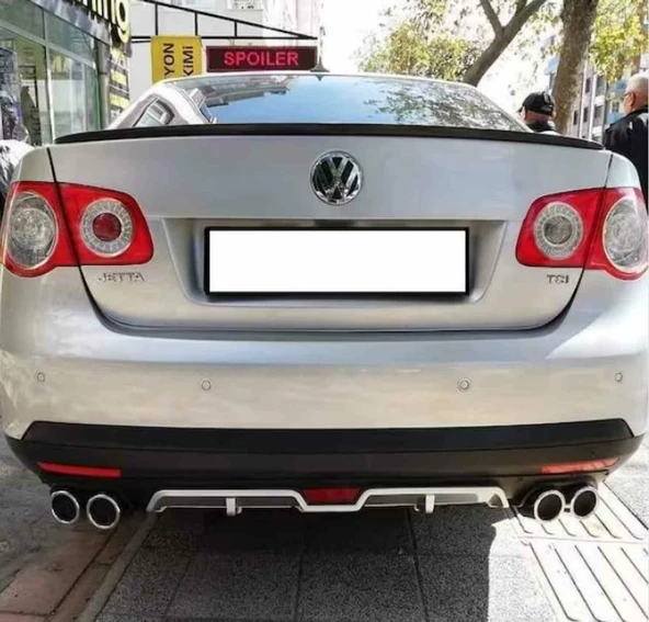 Vw Jetta Mk5 uyumlu üniversal difüzör Gri 2005-2010 arası - 2