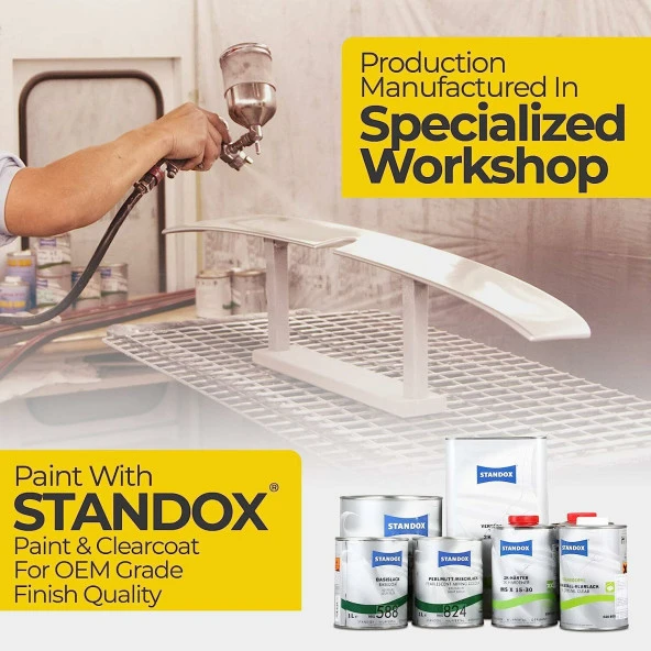 Bmw F10 Rs boyalı (Pianoblack) spoiler 2009-2016 arası - 4