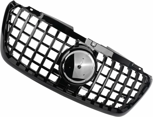 Mercedes Sprinter w907 gtr ön panjur ızgara seti krom-siyah 2019 sonrası - 3