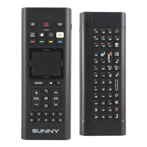 Kl Sunny At-15100 Smartbox Aır Mouse Klavyeli Yedek Kumanda
