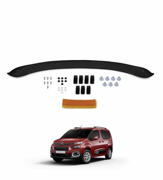 Citroen Berlingo Kaput Rüzgarlığı Koruyucu 2018 sonrası - 2