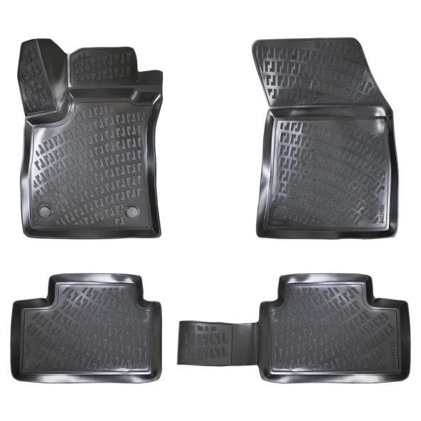 Renault Megane 4 sedan 3D havuzlu paspas 2016 sonrası Rizline ürün görseli 1