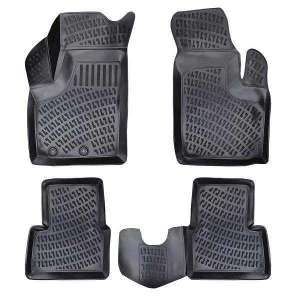 Fiat Doblo 1 3D Paspas Siyah 2000-2009 arası Rizline ürün görseli