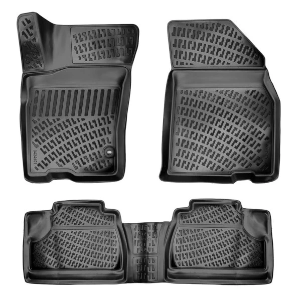 Mercedes ML serisi W163 3D havuzlu paspas 1998-2005 arası Rizline