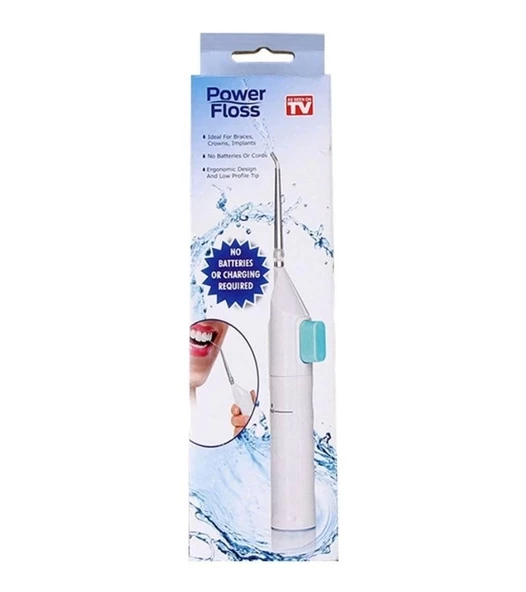 Ergonomik Tasarım Power Floss Mekanik Diş Ve Ağız Temizleme Aleti - 4