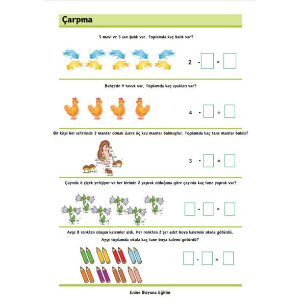 Matematik Tatil Kitabı (Bitmeyen Kitap) - 3