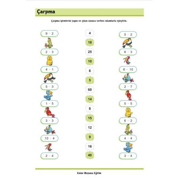 Matematik Tatil Kitabı (Bitmeyen Kitap) - 4