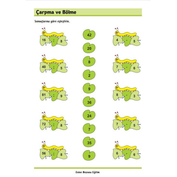 Matematik Tatil Kitabı (Bitmeyen Kitap) - 5