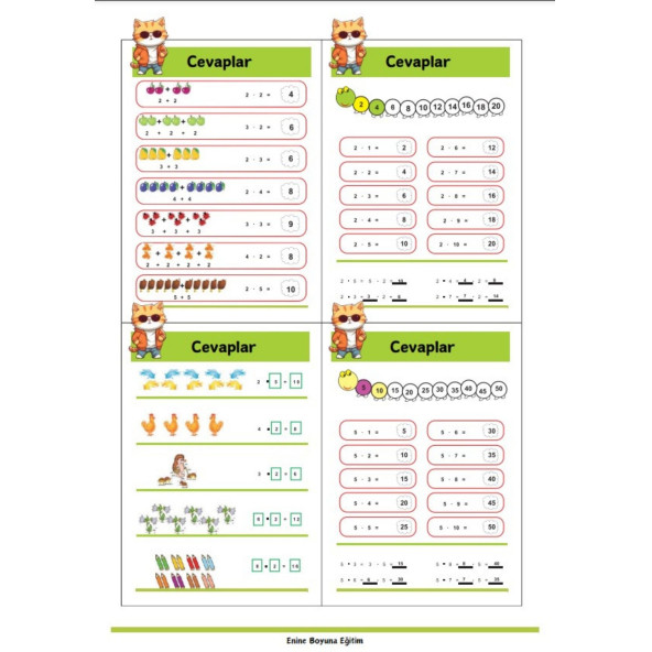 Matematik Tatil Kitabı (Bitmeyen Kitap) - 6