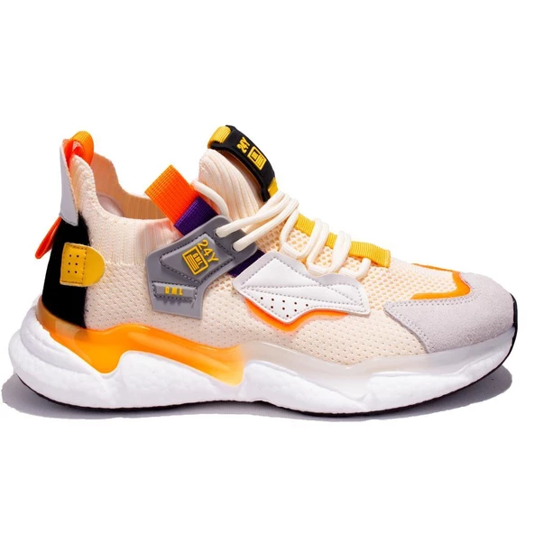 Gamelu Dova Bej Ortopedik Günlük Erkek Spor Ayakkabı - Resim 2