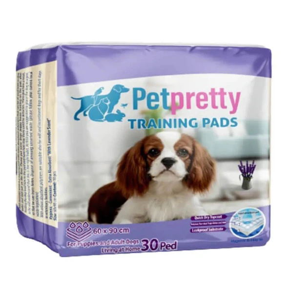 VP-1901 Pet Pretty Lavantalı Çiş Pedi 60x90 30Lu