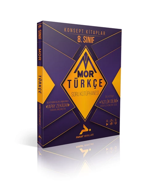 LGS MOR TÜRKÇE SORU KÜTÜPHANESİ PARAF YAYINLARI