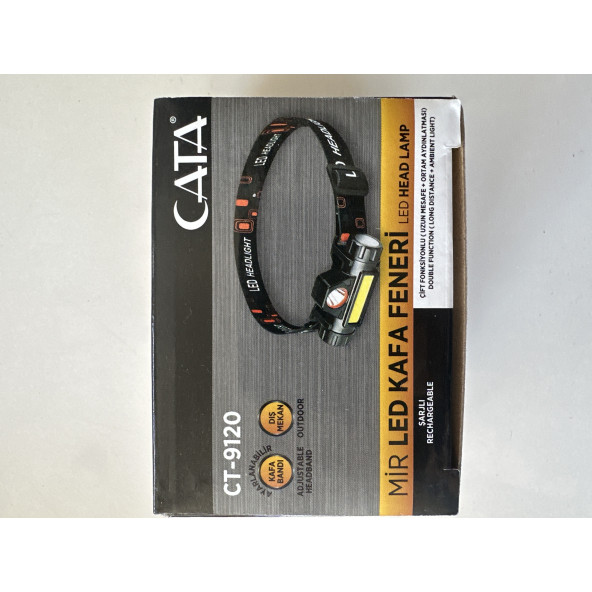 Ct-9120 şarjlı kafa lambası ledli - 2