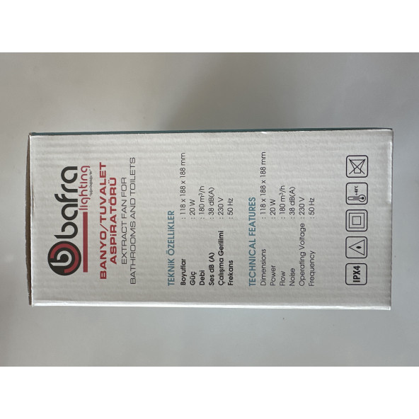 Banyo fanı120 ilk - 2