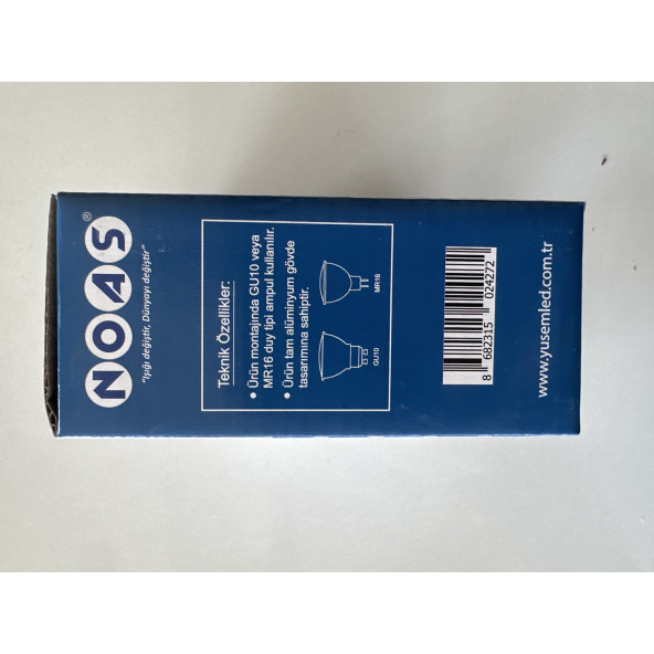 Sıva altı kare spot armatür - 2