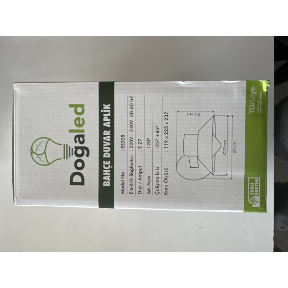 Bahçe duvar aplik - 2