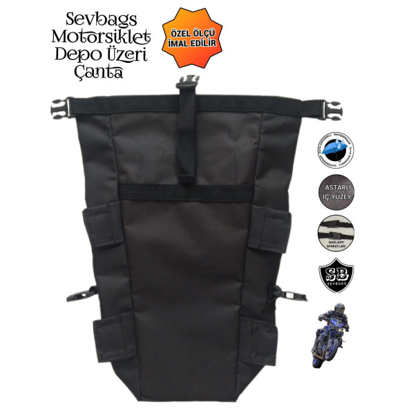 SEVBAGS MOTORSİKLET DEPO ÜZERİ ÇANTA - 3