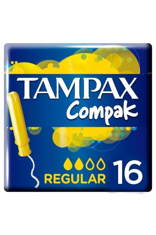 Orkid Discreet Tampax Compac Tampon Normal 16 Adet