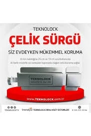 TEKNOLOCK Paslanmayan Çelik Sürgü