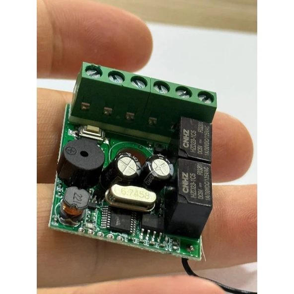 Mini Röle 424 433 mhz kumandalı 12 Volt - Resim 2