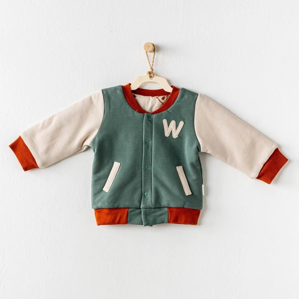 Andywawa AC24220 The Woods Bebe Ceket Green