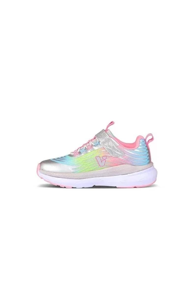 Vicco Maggie Kız Çocuk Renkli Cırtlı Işıklı Günlük Spor Ayakkabı 346.P24Y.111 - 2