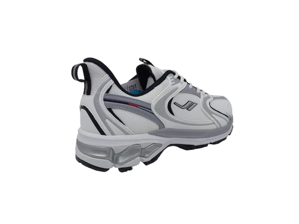 Lescon Orıon Unisex Beyaz Bağcıklı Yürüyüş Koşu Spor Ayakkabı - Resim 5