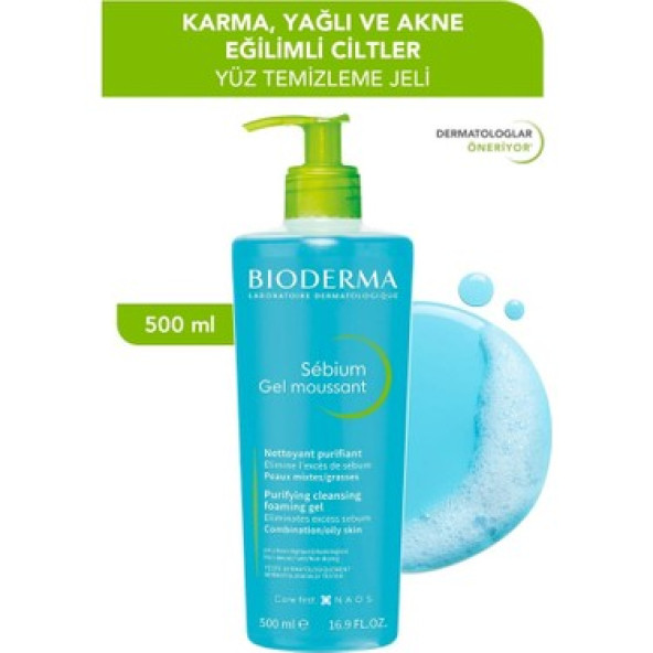 BİODERMA SEBİUM FOAMİNG GEL 500 ML