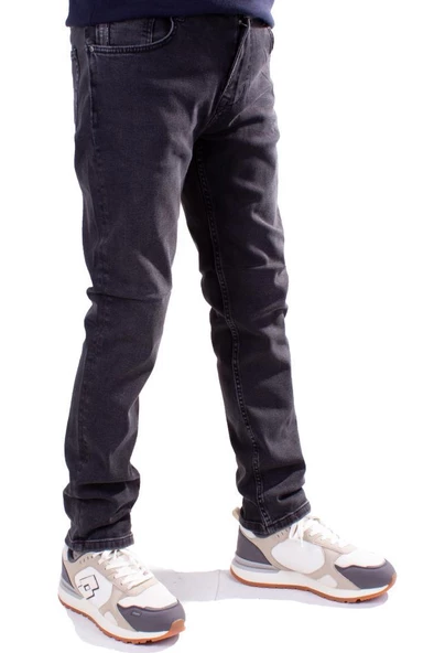 Twister Martin 688-01 Füme Normal Bel Normal Paça Erkek Jeans Pantolon