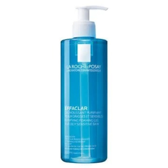 La Roche Posay Effaclar Jel Yağlı, Akne /Sivilceye Eğilimli Ciltler için Temizleme Jeli 400 ML