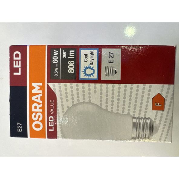 osram 8.5 wat led ampul 10 adet beyaz ışık