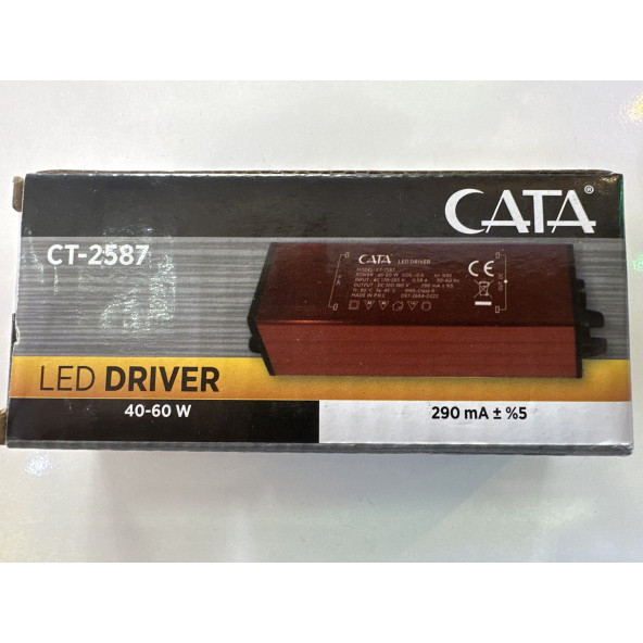 Ct-2587 led drıver 40-60 wat