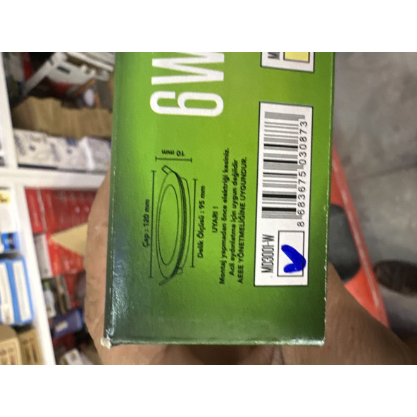 6wsıva altı panel led 10 adet beyaz ışık - 2