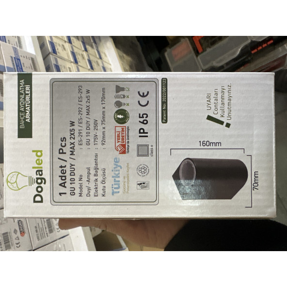 Çift yönlü duvar armatürü - 2