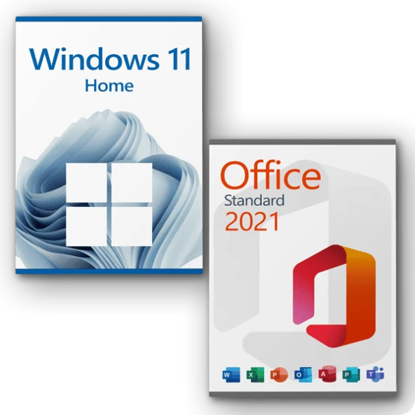 MICROSOFT Windows 11 Home + Office 2021 Pro Plus Dijital Lisans Anahtarı Hemen Teslim