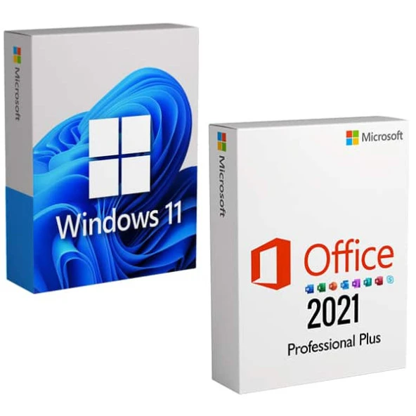 MICROSOFT Windows 11 Pro+Office 2021 Pro Plus Uyumlu