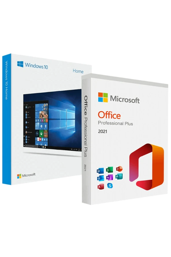 Office 2021 Pro Plus ve Windows 10 Home