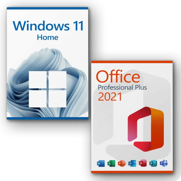 Windows 11 Home + Office 2021 Pro Plus